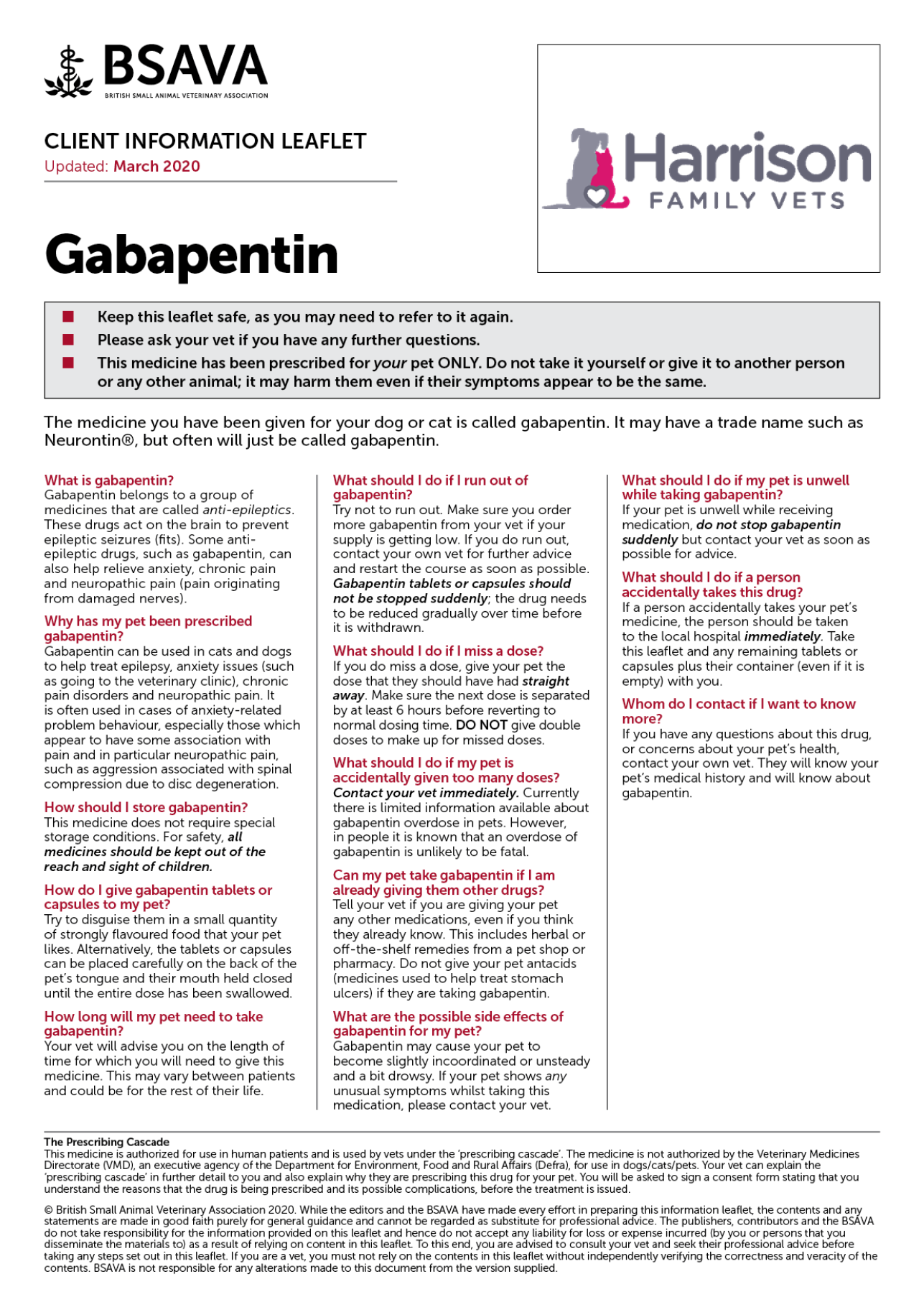 Gabapentin