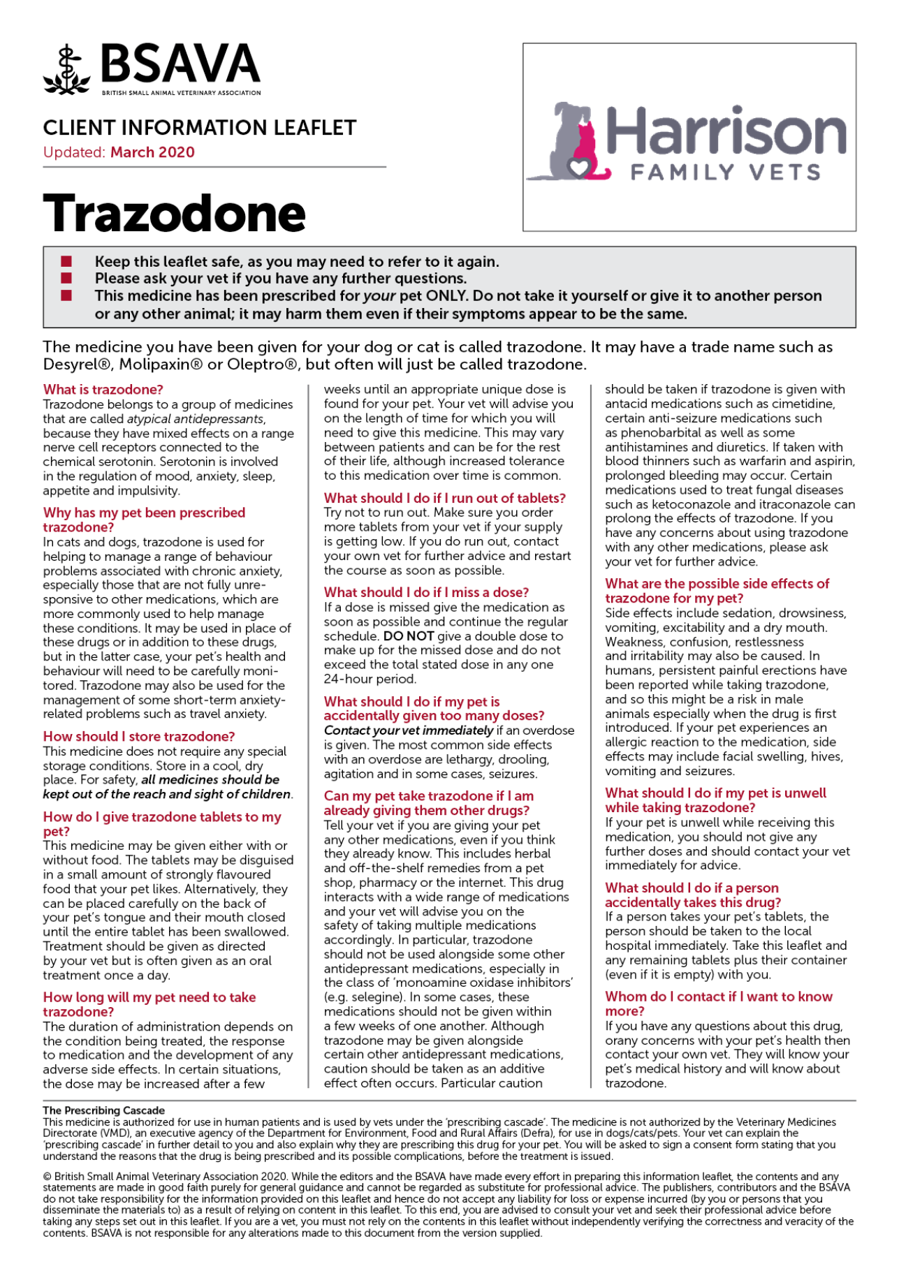 Trazodone